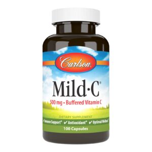 Carlson Mild-C 500 mg etiqueta frontal