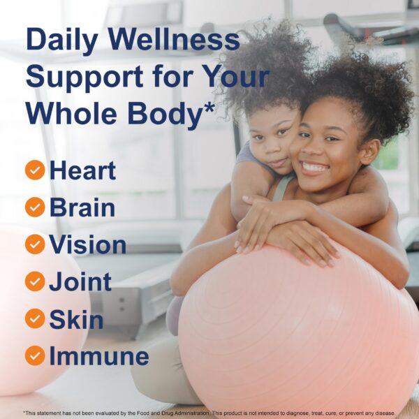 Cápsulas suaves de color naranja