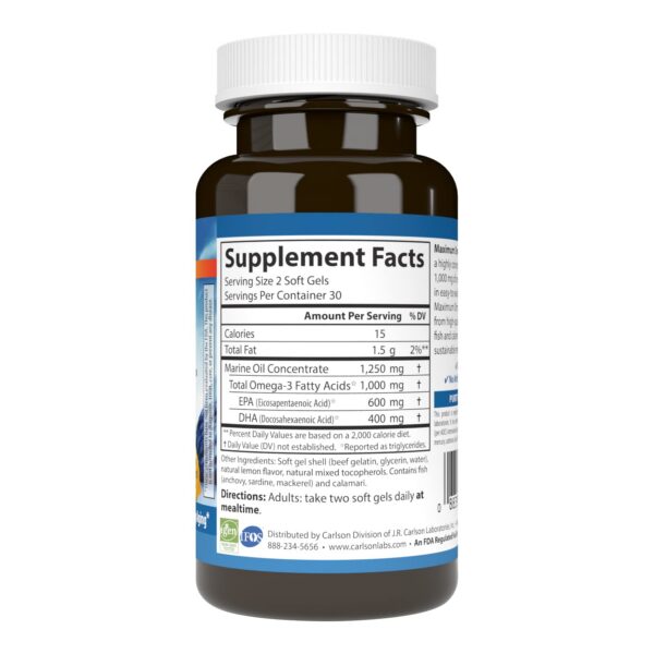 Carlson Omega Minis etiqueta