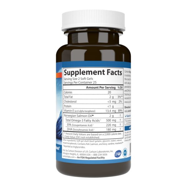 Detalle de ingredientes Carlson