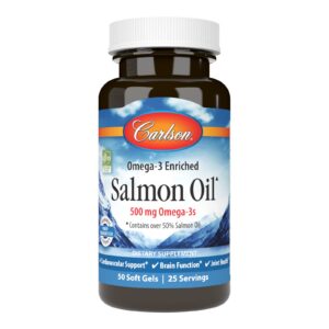 Carlson Salmon Oil frasco frontal