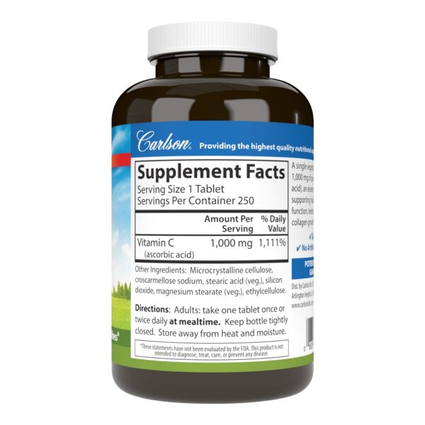 Carlson suplemento vitamina c apoyo sistema inmune