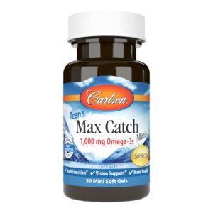 Frente de la botella Carlson Teen Max Catch Minis