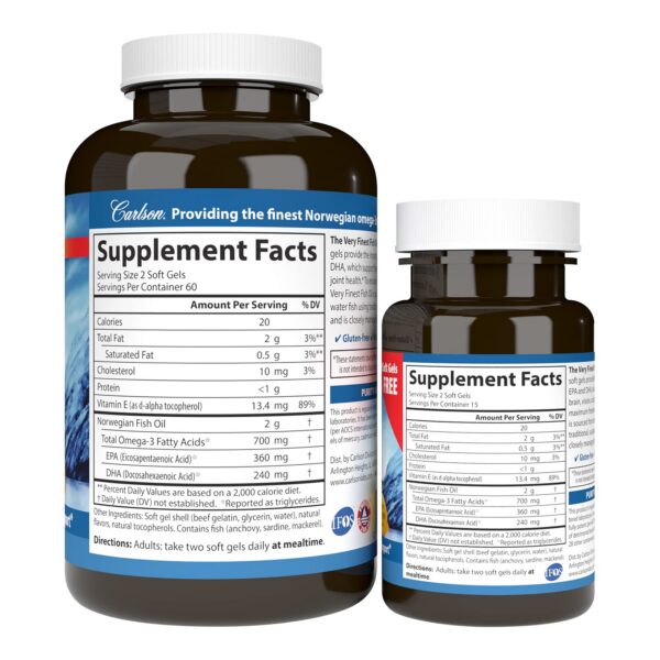 Cápsulas blandas limón Carlson