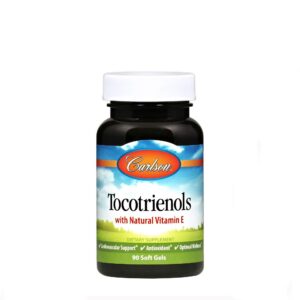 Carlson Tocotrienoles con vitamina E 90 cápsulas salud cardiovascular