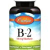 Carlson Vitamina B-2 riboflavina 250 tabletas vegetarianas
