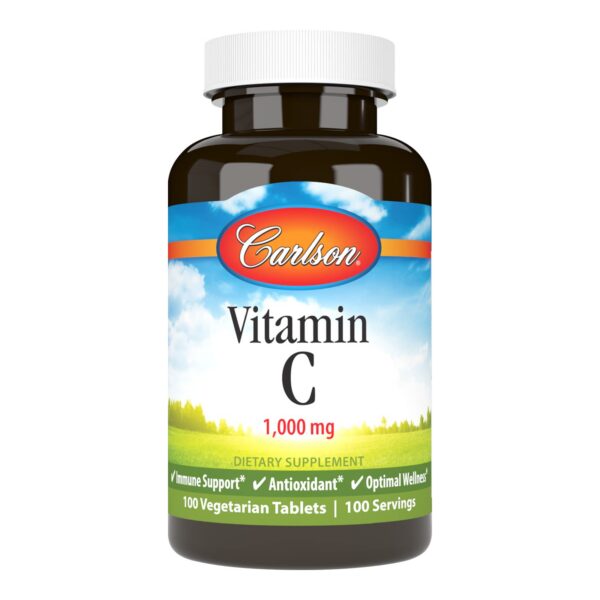 Carlson vitamina c 1000 mg 100 comprimidos