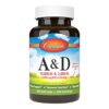Vitaminas A y D Carlson 300 cápsulas para salud