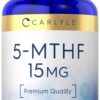 Frente del frasco Carlyle 5-MTHF L-Methylfolate