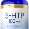 Carlyle 5HTP cápsulas frente a la etiqueta