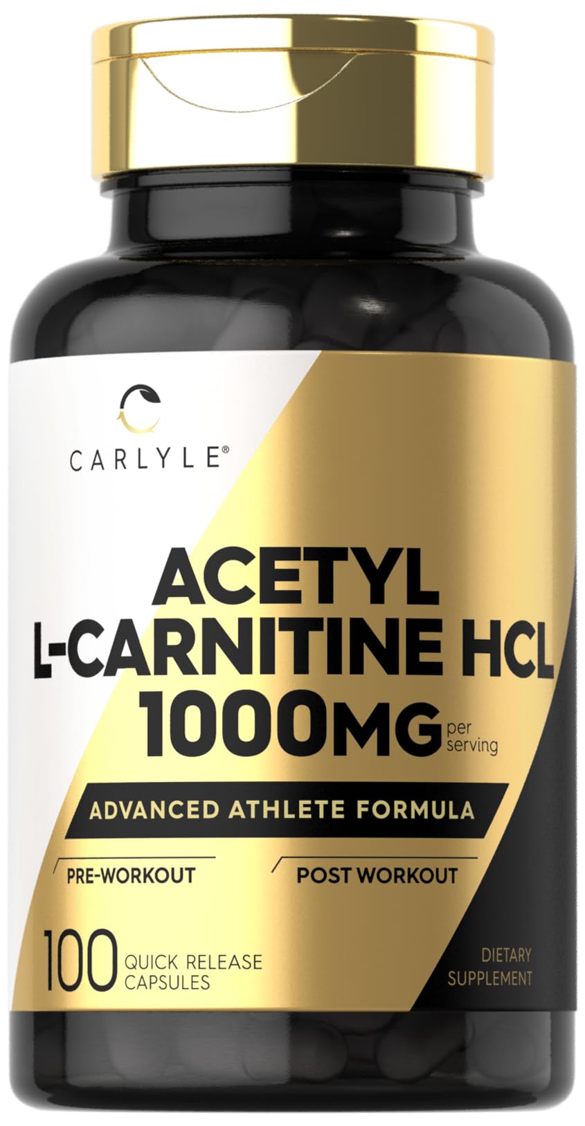 Carlyle Acetyl L-Carnitine HCL, 1000 mg