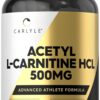 Carlyle Acetyl L-Carnitine HCL 500 mg cápsulas frasco