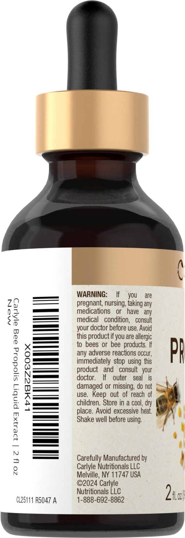 Etiqueta de advertencias y composición