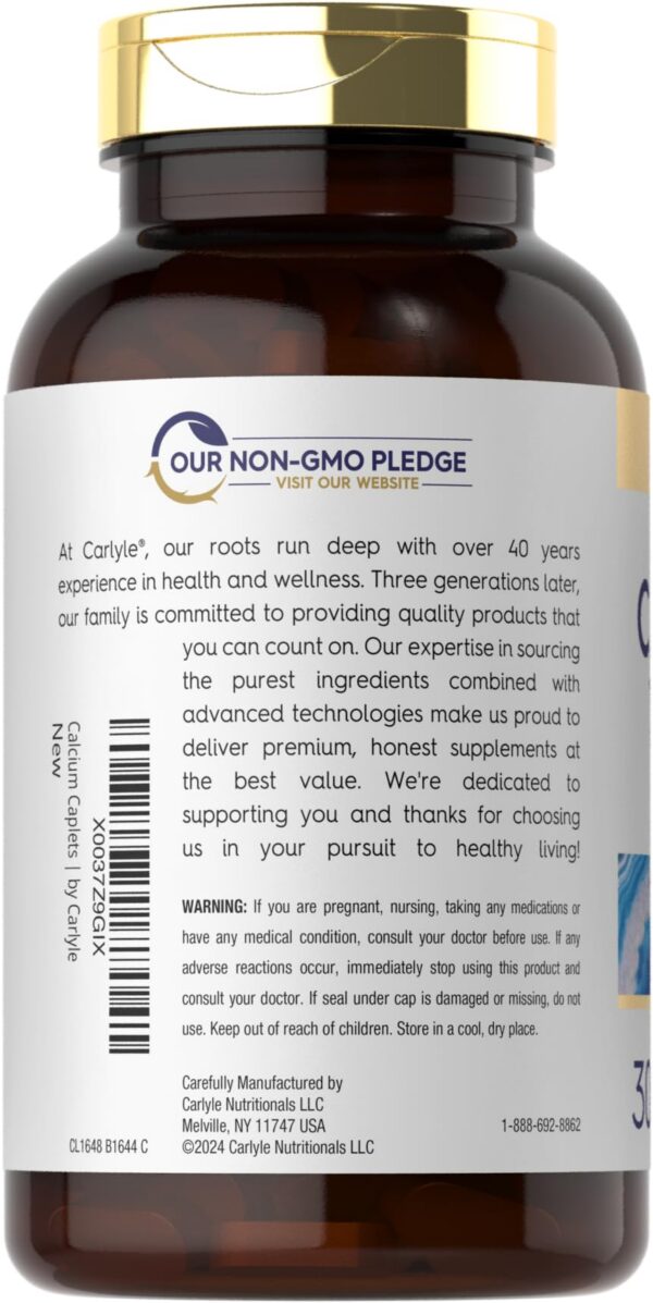 Carlyle calcio 1200 mg mezcla formas calcio