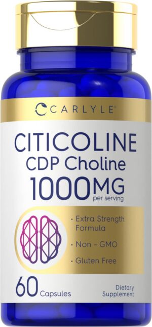 Frasco Carlyle Citicoline CDP Choline 1000 mg