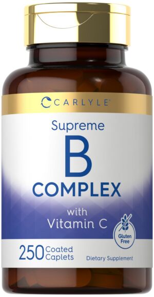 Version 1.0.0 Carlyle complejo vitaminas B y vitamina C 250 tabletas