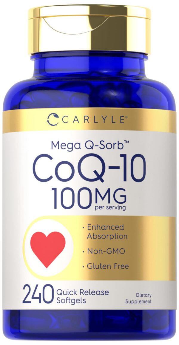 Frente de Carlyle CoQ10 100 mg Softgels