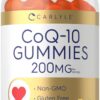 Gomitas Carlyle CoQ10 200 mg frasco frontal