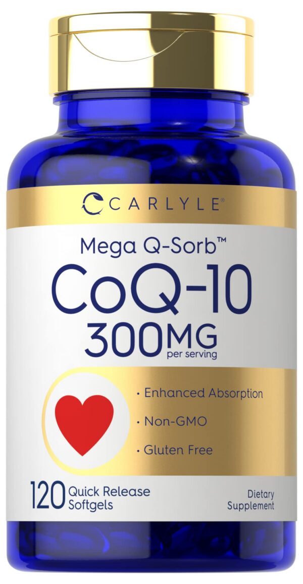 Frente de Carlyle CoQ10 300 mg Softgels
