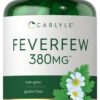 Version 1.0.0 Frasco de Carlyle Feverfew cápsulas 380 mg