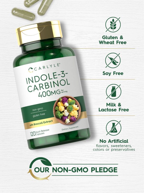 Caja Carlyle Indole-3-Carbinol 400 mg