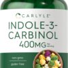 Carlyle Indole-3-Carbinol 400 mg cápsulas frasco