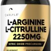 Frontal de la botella Carlyle L-Arginine L-Citrulline
