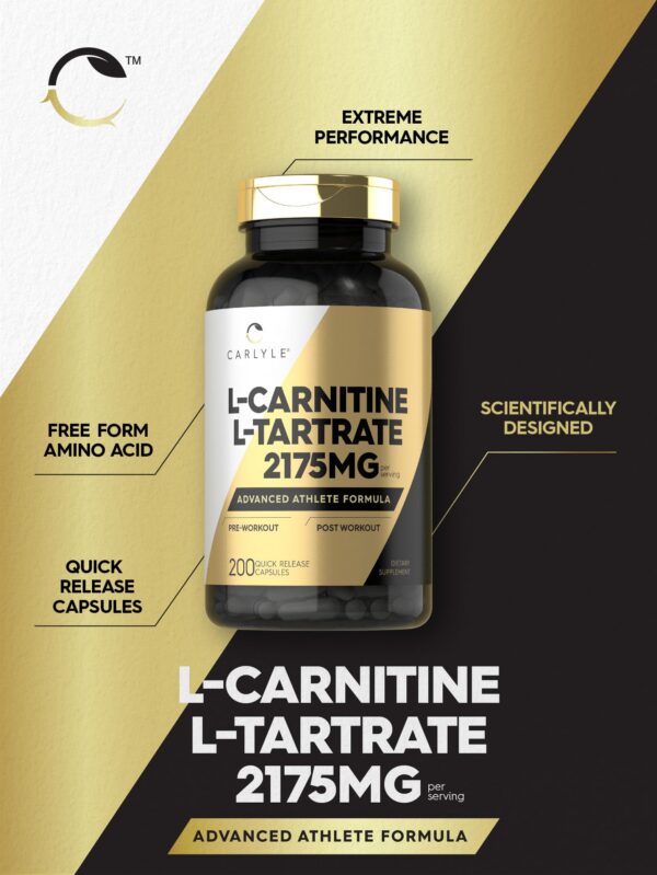 Version 1.0.0 Frasco Carlyle L-Carnitine Tartrate cápsulas