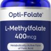 Etiqueta frontal de Carlyle L-Metilfolato 400 mcg