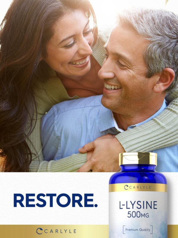 Version 1.0.0 Carlyle L-Lysine 250 tabletas etiqueta