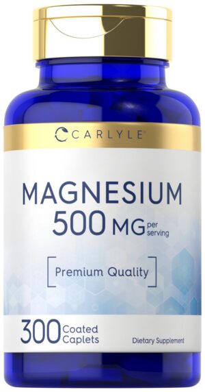 Version 1.0.0 Carlyle magnesio 500 mg frasco con cápsulas recubiertas