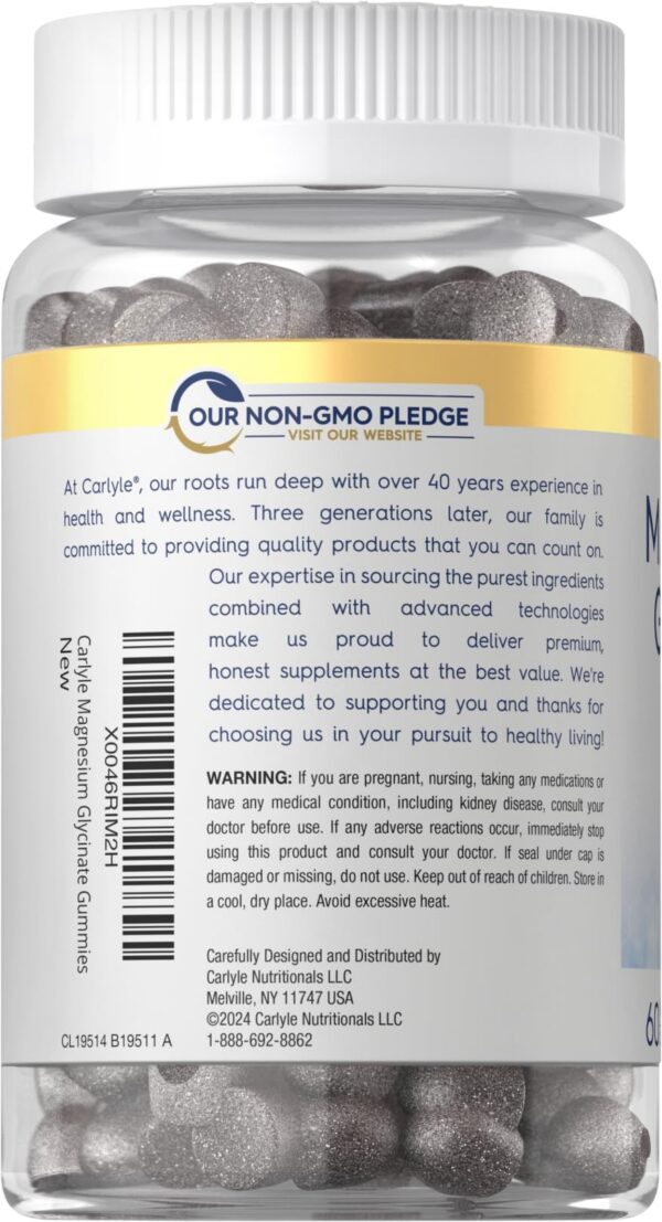 Gomitas sabor uva Carlyle en frasco