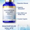 Cápsulas recubiertas Carlyle Magnesium Malate 1800 mg