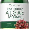 Frasco Carlyle Algas marinas rojas 1600 mg con 200 cápsulas
