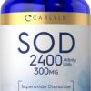 Frasco Carlyle S.O.D. cápsulas 300 mg
