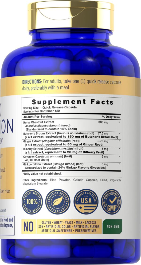 Cápsulas de liberación rápida Carlyle