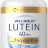 Carlyle VisI-Gold luteína y zeaxantina etiqueta frontal
