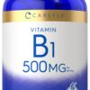 Carlyle vitamina b1 500mg comprimidos vegetarianos 200 unidades