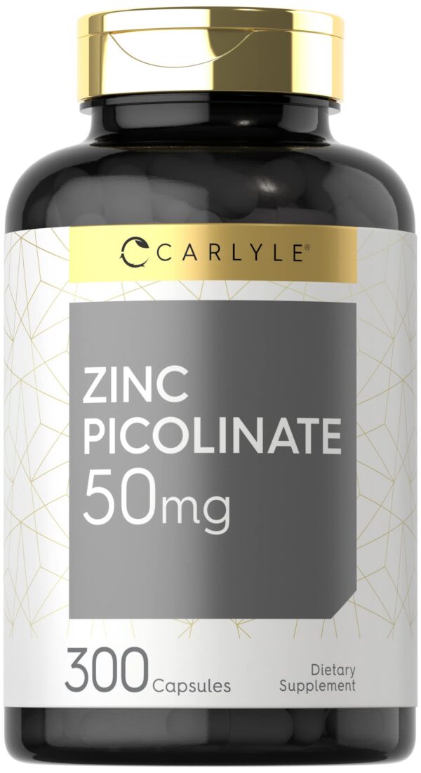 Frasco Carlyle Zinc Picolinato 50 mg