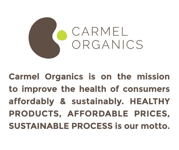 Version 1.0.0 Carmel Organics Bacopa polvo natural para bienestar mental