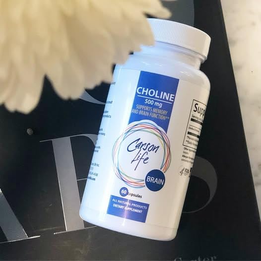 Tabletas Carson Life Choline 500 mg