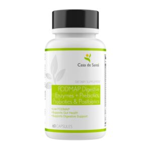 Frasco de Digestive Enzymes FODMAP Casa de Sante