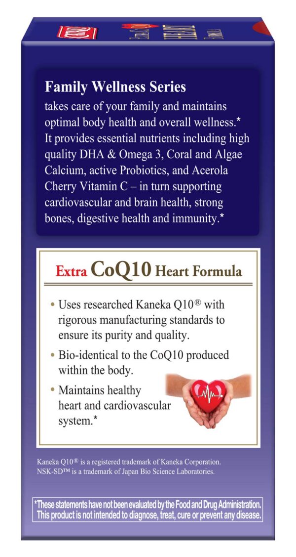 Frasco de 60 cápsulas CoQ10