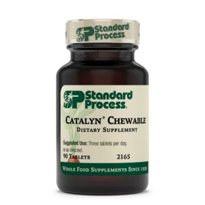 Catalyn masticable Standard Process 90 tabletas suplemento vitaminas