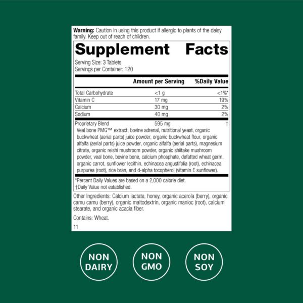 Etiqueta Cataplex C Standard Process