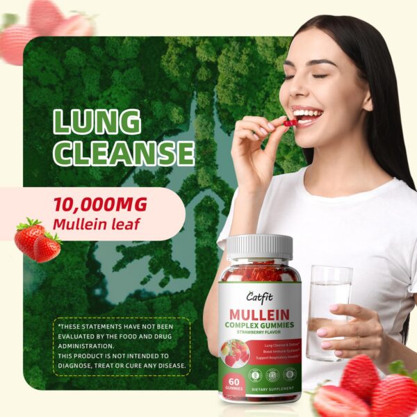 Version 1.0.0 Gomitas Catfit para pulmones con vitamina y extractos naturales
