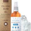 Catharsis gel plata coloidal 40 ppm frasco frente