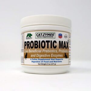 Catzymes Probiotic Max suplemento probiótico con prebióticos y enzimas