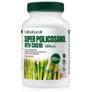 Policosanol y CoQ10 en cápsulas CBINatural