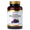 Frasco de Trans-Resveratrol 600 mg CBI Natural
